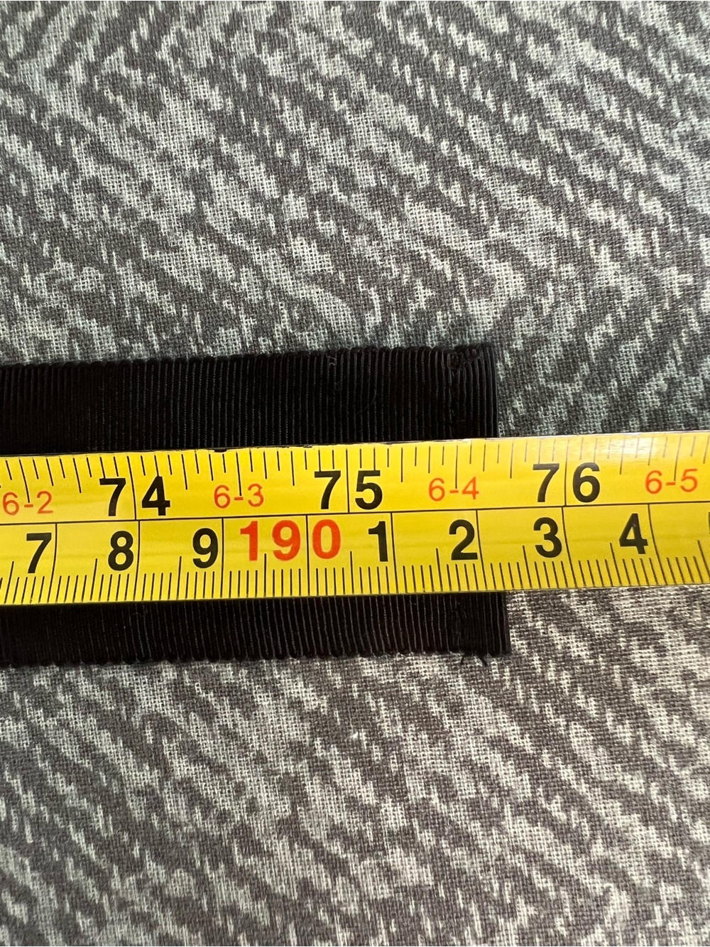 Black Grosgrain Ribbon belt - Wide - Picture 6 of 6